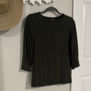 Banana Republic Dark Green Women's Top